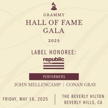 Conan Gray and John Mellencamp To Perform at GRAMMY Hall Of Fame Gala