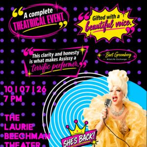 Francis Asissy to Return to Laurie Beechman Theatre with TORCH SONG SOLILOQUY