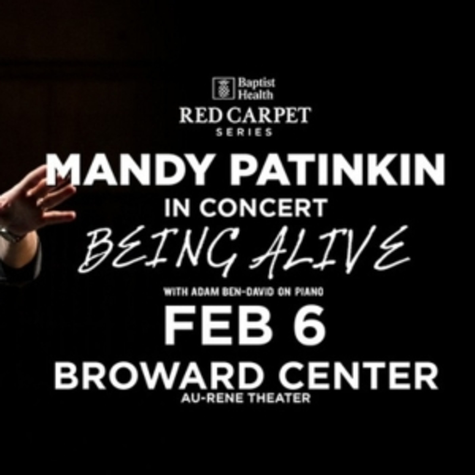 Spotlight: MANDY PATINKIN: BEING ALIVE! at Broward Center for the Performing Arts - A