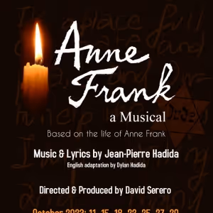 ANNE FRANK, A MUSICAL to Return Off-Broadway at The Actors Temple Theatre Beginning…