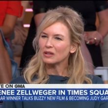 VIDEO: Renee Zellweger Talked About Channeling Judy Garland on GOOD MORNING AMERICA