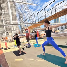 DO NOT DISTURB Phone-Free Yoga to Set Sail Aboard Tall Ship Wavertree