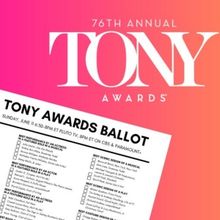 Download Printable Ballot for the 2023 Tony Awards