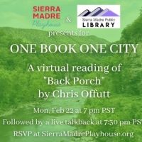 Sierra Madre Playhouse and S.M. Public Library Present BACK PORCH