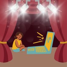 Student Blog: Keeping Up While Off Stage