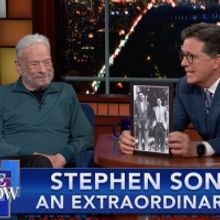 VIDEO:  Stephen Colbert Releases Tribute to Stephen Sondheim