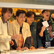 WAYF BOYS Take Over Leon's Bagels in New York City For Exclusive Fan Pop-up Event