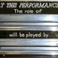 Student Blog: A Word About Swings, Standbys, and Understudies