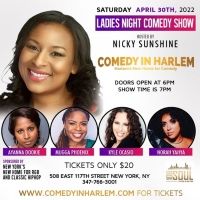 Nicky Sunshine Hosts Ladies Night Comedy Show at Comedy In Harlem