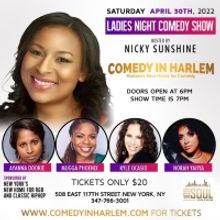 Nicky Sunshine Hosts Ladies Night Comedy Show at Comedy In Harlem