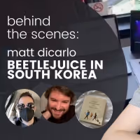VIDEO: Go Behind The Scenes of BEETLEJUICE in South Korea in Our First Vlog Hosted… Video