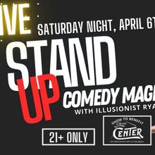 Illusionist Ryan Dutcher to Present STAND UP COMEDY MAGIC SHOW at the CENTER
