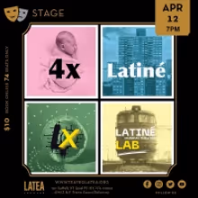 Latiné Musical Theatre Lab And Teatro Latea Announce 4xLatiné: ¡ahora!