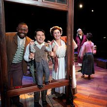 Cast Set for EBENEZER SCROOGE'S BIG SAN DIEGO CHRISTMAS SHOW at The Old Globe