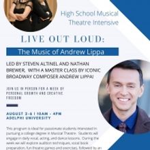 LIVE OUT LOUD: THE MUSIC OF ANDREW LIPPA to be Presented by The Long Island Musical T
