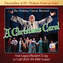 Legacy Theatre's A CHRISTMAS CAROL Starring James Andreassi To Return for 4th Season