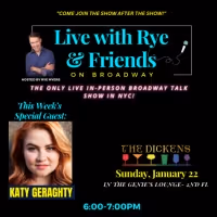 INTO THE WOODS' Katy Geraghty Appears on 'Live With Rye & Friends On Broadway' This…