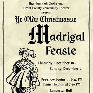 Review: YE OLDE CHRISTMASSE MADRIGAL FEASTE at Grant County Community Theatre