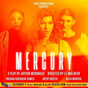 Jayson McDonald's MERCURY to Begin Performances Theatre Row