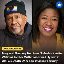Tony-Nominee NaTasha Yvette Williams And Fracaswell Hyman In DEATH OF A SALESMAN At O