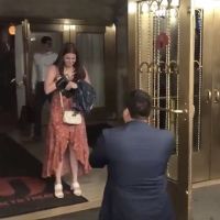 VIDEO: Watch A Very MOULIN ROUGE! Proposal at the Al Hirschfeld Theatre!