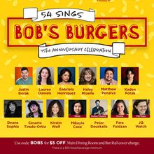 Celebrate 15 Years Of Bob's Burgers With 54 SINGS BOB'S BURGERS