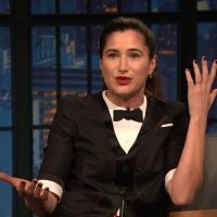 VIDEO: Watch Kathryn Hahn Talk About Camping With Her Kids on LATE NIGHT WITH SETH…