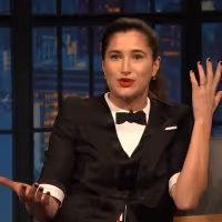 VIDEO: Watch Kathryn Hahn Talk About Camping With Her Kids on LATE NIGHT WITH SETH… Video