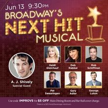 BROADWAY’S NEXT HIT MUSICAL to Return to 54 Below With A.J. Shively