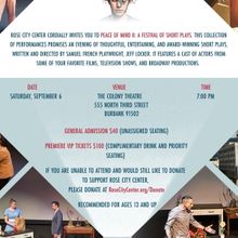 PEACE OF MIND II: A FESTIVAL OF SHORT PLAYS to Take the Stage at The Colony Theatre