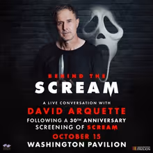 BEHIND THE SCREAM to Bring David Arquette Live to Sioux Falls