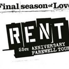 RENT 25TH Anniversary Farewell Tour to be Presented at Jacksonville's Times-Union Cen