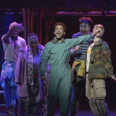 Video: Watch Jordan Fisher Sing 'Run, Freedom, Run!' in URINETOWN at Encores!