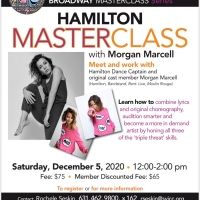 HAMILTON Dance Captain And Original Cast Member Morgan Marcell Offers Live…