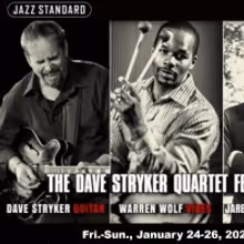 Dave Stryker Quartet featuring Warren Wolf to Appear at The Jazz Standard
