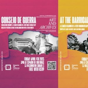 The Neighbors Annouce April Events Series With ESPACIO DE CULTURAS At NYU