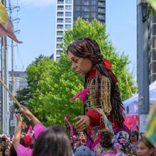 Little Amal to Bring Message of Hope to Akron in September