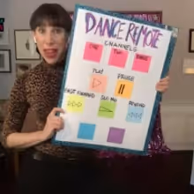 VIDEO: Take a Remote Control Choreography Workshop as Part of Lincoln Center's Pop-Up