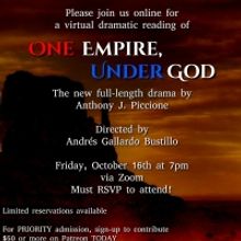 Zoom Reading Of ONE EMPIRE, UNDER GOD Scheduled For October 16