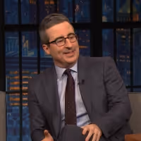 VIDEO: John Oliver Spent Two Days with Creepy Silent Japanese Mascots