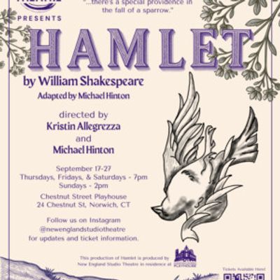 HAMLET to Open at Chestnut Street Playhouse in Norwich