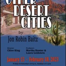 OTHER DESERT CITIES Opens January 13 At Theatre Palisades