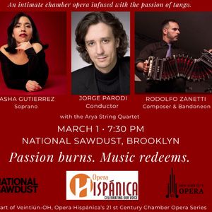 LAS MALDICIONES: Tango Opera to Premiere at National Sawdust in Brooklyn