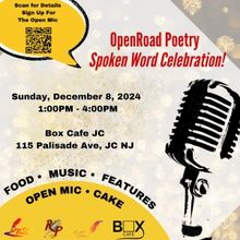 OpenRoad Poetry Spoken Word Celebration to Be Held Next Month