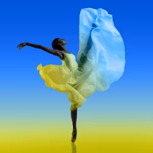 International Ballet Stars Come Together For Dance For Ukraine at the London…