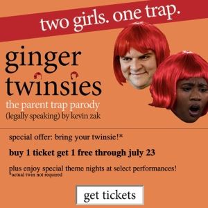 Special Offer: GINGER TWINSIES at Orpheum Theater