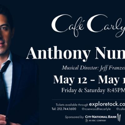 Interview: Hometown Boy Anthony Nunziata Discusses His Caf&eacute; Carlyle Debut On May 12th