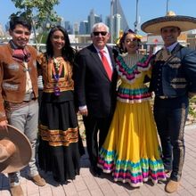 Participa La Escuela Nacional De Danza Folklórica En La Expo Doha De Qatar