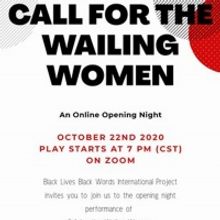 Black Lives, Black Words Theatre Company to Present Two More Virtual Plays In October