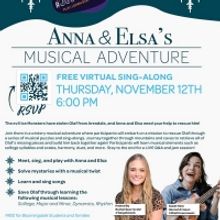 Bloomingdale School of Music Presents Virtual Sing-Along ANNA & ELSA'S MUSICAL ADVENT